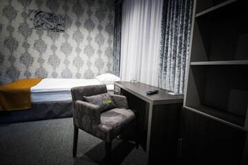 Фото номера Двухместный номер с 2 отдельными кроватями Отель Hotel Forma г. Пила 12