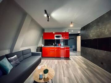 Фото номера Лофт Апартаменты Loft Apartment Kolbe г. Пила 32